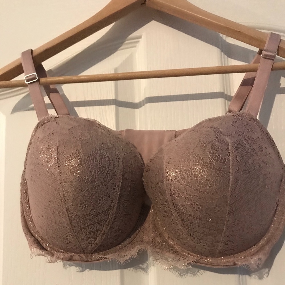 Never worn Metalic Purple VS Bra